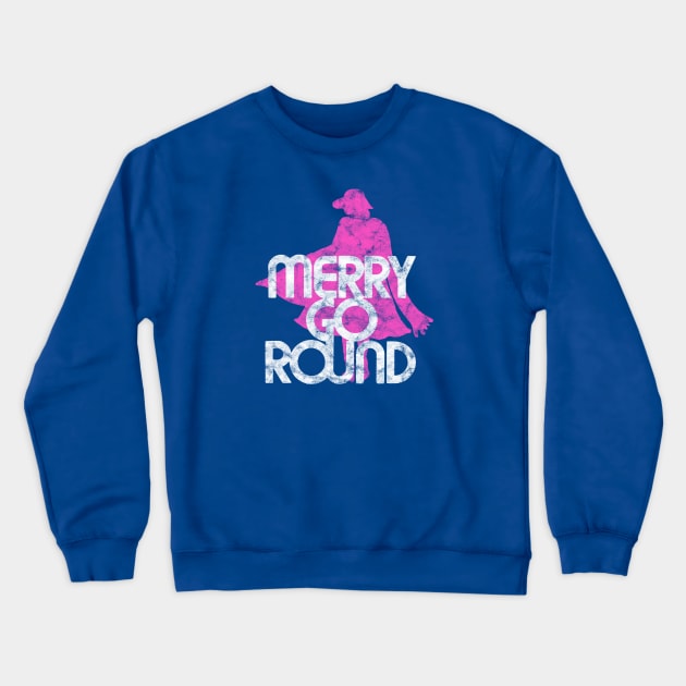 Merry Go Round 80s Style Crewneck Sweatshirt by Turboglyde